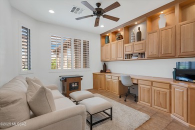 Gorgeous, upgraded Cimarron floorplan w/Casita, mountain views + on Saddlebrooke Golf Course in Arizona - for sale on GolfHomes.com, golf home, golf lot