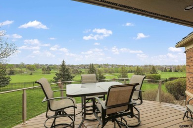 This gorgeous, custom-built home sits on a nearly 1-acre lot on Indian Creek Golf Club in Nebraska - for sale on GolfHomes.com, golf home, golf lot