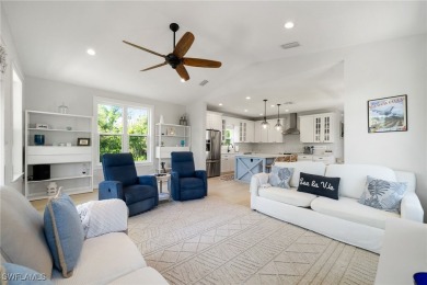 Experience coastal living at its finest in this stunning Sanibel on The Sanctuary Golf Club in Florida - for sale on GolfHomes.com, golf home, golf lot