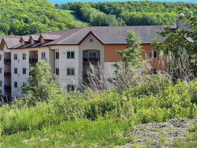 What a great unit overlooking the hills of beautiful Holiday on Holiday Valley Resort in New York - for sale on GolfHomes.com, golf home, golf lot