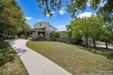 Luxury horse-friendly Hill Country estate with pickleball court on Fair Oaks Ranch Golf and Country Club in Texas - for sale on GolfHomes.com, golf home, golf lot