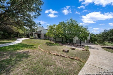 Luxury horse-friendly Hill Country estate with pickleball court on Fair Oaks Ranch Golf and Country Club in Texas - for sale on GolfHomes.com, golf home, golf lot