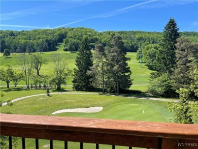 What a great unit overlooking the hills of beautiful Holiday on Holiday Valley Resort in New York - for sale on GolfHomes.com, golf home, golf lot