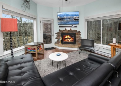 Charming 2-bedroom, 3-bathroom condo offers the perfect blend of on Eagle Vail Golf Course in Colorado - for sale on GolfHomes.com, golf home, golf lot