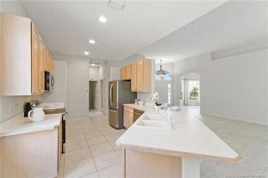 Highly Desirable Jensen Beach Country Club. A Tropical Oasis on  in Florida - for sale on GolfHomes.com, golf home, golf lot