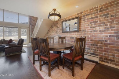 Lovely South facing three bedroom townhouse with tons of natural on Eagle Vail Golf Course in Colorado - for sale on GolfHomes.com, golf home, golf lot