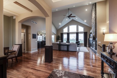 Experience exceptional views overlooking the 3rd fairway of The on The Legend At Bergamont in Wisconsin - for sale on GolfHomes.com, golf home, golf lot