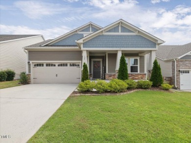 Welcome to this Craftsman-style home in the highly desirable 12 on The Club At Twelve Oaks in North Carolina - for sale on GolfHomes.com, golf home, golf lot