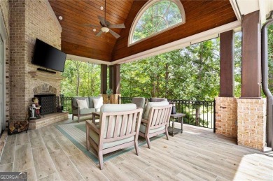 From sunrise over Bryon Lake and the 6th Fairway, to evenings on Echelon Golf Club in Georgia - for sale on GolfHomes.com, golf home, golf lot