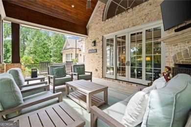 From sunrise over Bryon Lake and the 6th Fairway, to evenings on Echelon Golf Club in Georgia - for sale on GolfHomes.com, golf home, golf lot