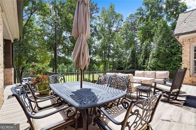From sunrise over Bryon Lake and the 6th Fairway, to evenings on Echelon Golf Club in Georgia - for sale on GolfHomes.com, golf home, golf lot