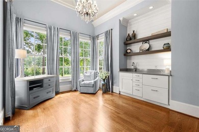 From sunrise over Bryon Lake and the 6th Fairway, to evenings on Echelon Golf Club in Georgia - for sale on GolfHomes.com, golf home, golf lot