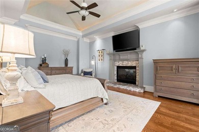 From sunrise over Bryon Lake and the 6th Fairway, to evenings on Echelon Golf Club in Georgia - for sale on GolfHomes.com, golf home, golf lot