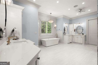 From sunrise over Bryon Lake and the 6th Fairway, to evenings on Echelon Golf Club in Georgia - for sale on GolfHomes.com, golf home, golf lot