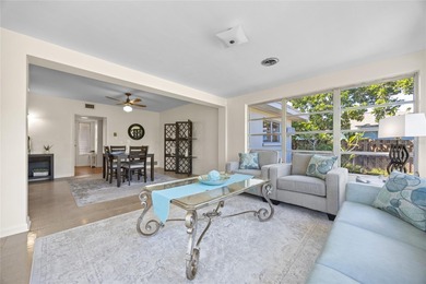 Step back in time and fall in love with this vintage Dunedin on The Dunedin Country Club in Florida - for sale on GolfHomes.com, golf home, golf lot