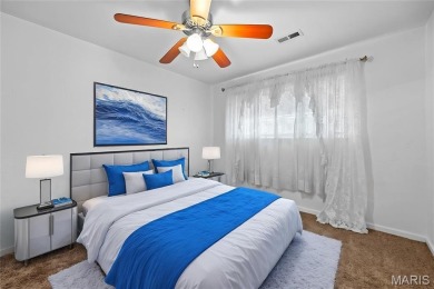 Updated ground floor condo has two spacious bedrooms and an on Lake Saint Louis Par 3 in Missouri - for sale on GolfHomes.com, golf home, golf lot