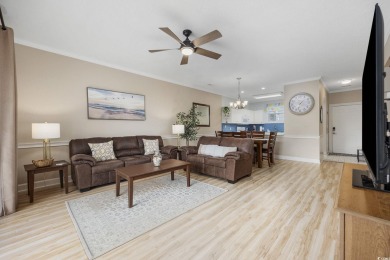 Welcome to this pristine and beautifully updated 2-bedroom on Myrtlewood Golf Course and Club  in South Carolina - for sale on GolfHomes.com, golf home, golf lot