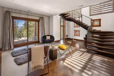 This 9,352-square-foot compound, including both a main residence on Martis Camp Golf Course in California - for sale on GolfHomes.com, golf home, golf lot