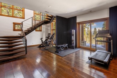 This 9,352-square-foot compound, including both a main residence on Martis Camp Golf Course in California - for sale on GolfHomes.com, golf home, golf lot