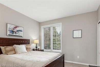 Welcome to 5504 Eagleview Court! This end-unit ranch condo is on Pine Knob Golf Club - Hawk in Michigan - for sale on GolfHomes.com, golf home, golf lot