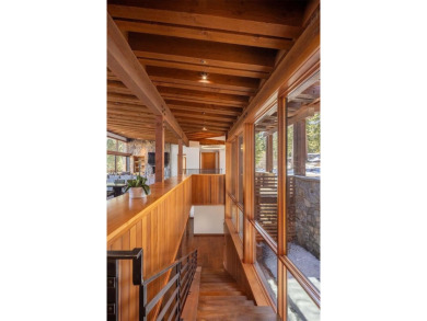 This 9,352-square-foot compound, including both a main residence on Martis Camp Golf Course in California - for sale on GolfHomes.com, golf home, golf lot