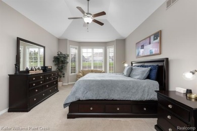 Welcome to 5504 Eagleview Court! This end-unit ranch condo is on Pine Knob Golf Club - Hawk in Michigan - for sale on GolfHomes.com, golf home, golf lot