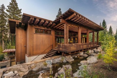 This 9,352-square-foot compound, including both a main residence on Martis Camp Golf Course in California - for sale on GolfHomes.com, golf home, golf lot