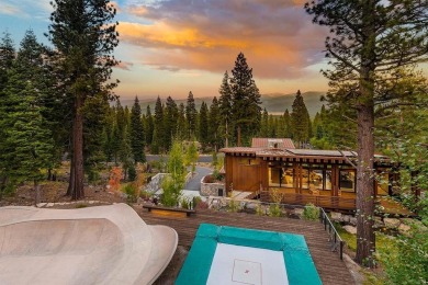 This 9,352-square-foot compound, including both a main residence on Martis Camp Golf Course in California - for sale on GolfHomes.com, golf home, golf lot