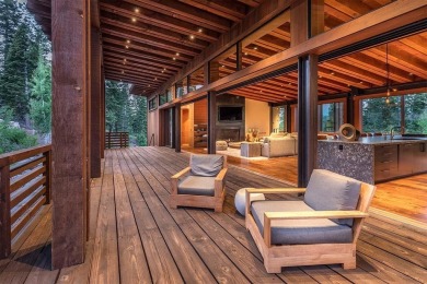 This 9,352-square-foot compound, including both a main residence on Martis Camp Golf Course in California - for sale on GolfHomes.com, golf home, golf lot