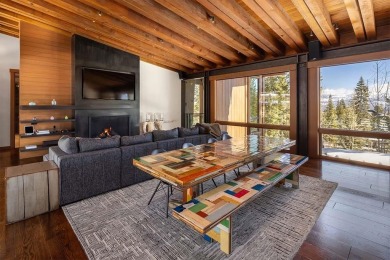 This 9,352-square-foot compound, including both a main residence on Martis Camp Golf Course in California - for sale on GolfHomes.com, golf home, golf lot