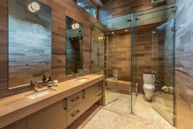 This 9,352-square-foot compound, including both a main residence on Martis Camp Golf Course in California - for sale on GolfHomes.com, golf home, golf lot