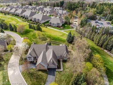Welcome to 5504 Eagleview Court! This end-unit ranch condo is on Pine Knob Golf Club - Hawk in Michigan - for sale on GolfHomes.com, golf home, golf lot