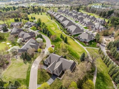 Welcome to 5504 Eagleview Court! This end-unit ranch condo is on Pine Knob Golf Club - Hawk in Michigan - for sale on GolfHomes.com, golf home, golf lot
