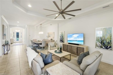 Discover a rarely available Lazio model, boasting stunning long on The Rookery At Marco in Florida - for sale on GolfHomes.com, golf home, golf lot