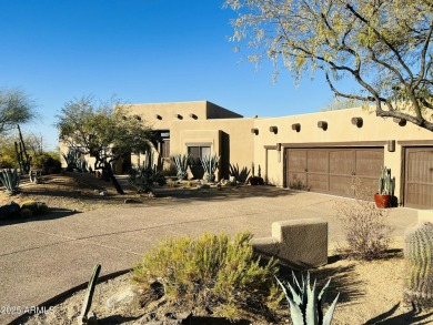 Offering fabulous southwest views, this Southwest architecture on Desert Mountain Golf Club - Renegade Course in Arizona - for sale on GolfHomes.com, golf home, golf lot