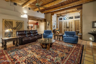 Offering fabulous southwest views, this Southwest architecture on Desert Mountain Golf Club - Renegade Course in Arizona - for sale on GolfHomes.com, golf home, golf lot