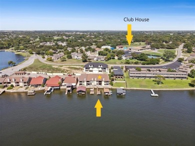 Check out this low-maintenance, waterfront townhome in the on De Cordova Bend Country Club in Texas - for sale on GolfHomes.com, golf home, golf lot