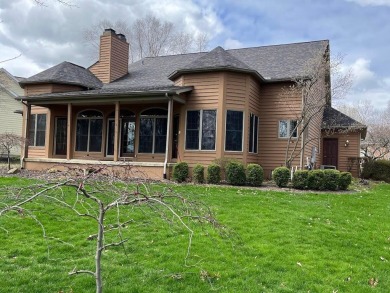 What a View! This custom built home is located on a wooded lot on Timberview Golf Club in Ohio - for sale on GolfHomes.com, golf home, golf lot
