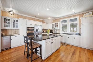 Waterfront Majesty with private dock in DeBordieu Colony! Fully on DeBordieu Country Club in South Carolina - for sale on GolfHomes.com, golf home, golf lot