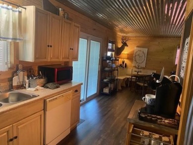 Outstanding view of a 80 plus acre private lake . Charming 3 bed on Clarksville Country Club in Texas - for sale on GolfHomes.com, golf home, golf lot