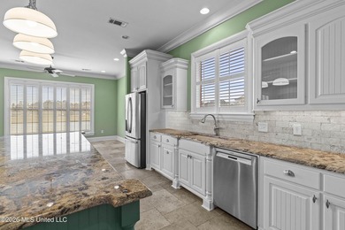 Waterfront Living in The Shores of Lake Caroline | 4 Bedrooms /3 on Lake Caroline Golf Club in Mississippi - for sale on GolfHomes.com, golf home, golf lot