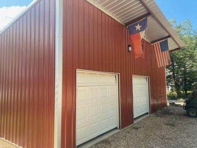 Outstanding view of a 80 plus acre private lake . Charming 3 bed on Clarksville Country Club in Texas - for sale on GolfHomes.com, golf home, golf lot