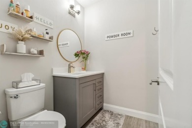 Welcome to your beautifully remodeled, one-level townhome! This on Parkland Golf Club in Florida - for sale on GolfHomes.com, golf home, golf lot