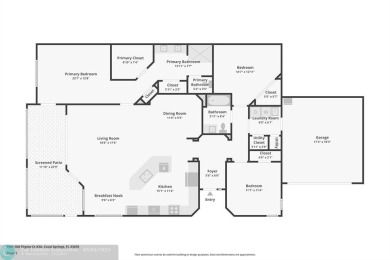 Welcome to your beautifully remodeled, one-level townhome! This on Parkland Golf Club in Florida - for sale on GolfHomes.com, golf home, golf lot