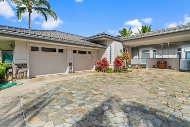 Ocean view home is perched on a valley ridge with ocean, valley on Makai Golf Club At Princeville in Hawaii - for sale on GolfHomes.com, golf home, golf lot