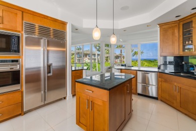 Ocean view home is perched on a valley ridge with ocean, valley on Makai Golf Club At Princeville in Hawaii - for sale on GolfHomes.com, golf home, golf lot