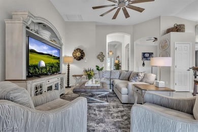 A meticulously maintained and upgraded home is now available for on Verandah Golf Course and Club in Florida - for sale on GolfHomes.com, golf home, golf lot