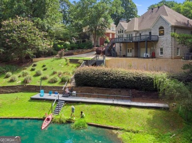 Gorgeous, move-in ready home in highly coveted Foxhall on Ansley Golf Club At Settindown Creek in Georgia - for sale on GolfHomes.com, golf home, golf lot