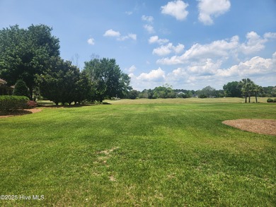 Expansive open views of Lions Paw #13 fairway and pond from this on Ocean Ridge Plantation in North Carolina - for sale on GolfHomes.com, golf home, golf lot