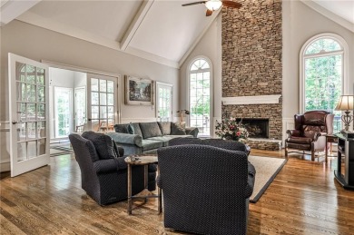 This elegantly updated residence offers refined living in on Horseshoe Bend Country Club in Georgia - for sale on GolfHomes.com, golf home, golf lot